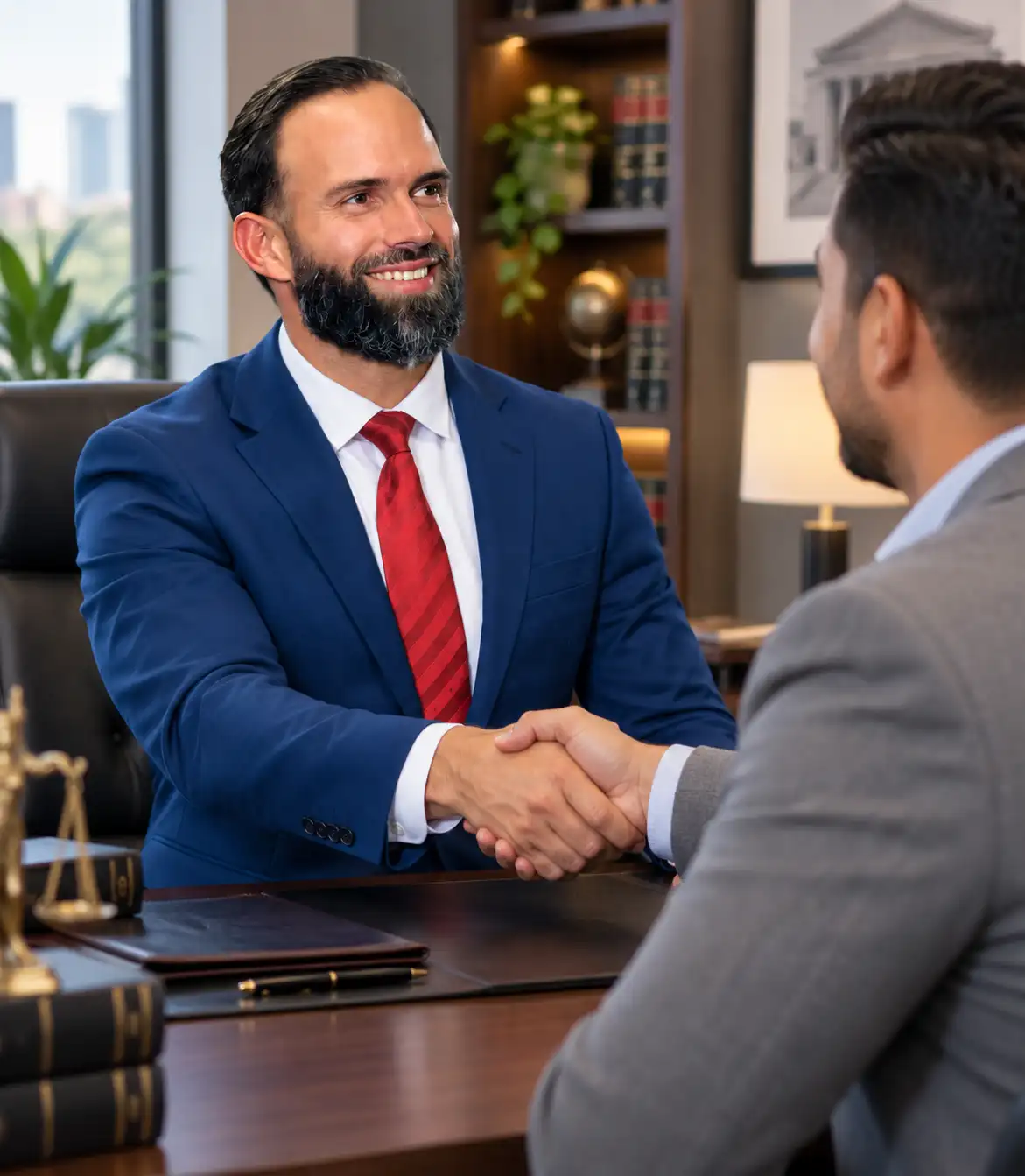Advisor speaking with a client