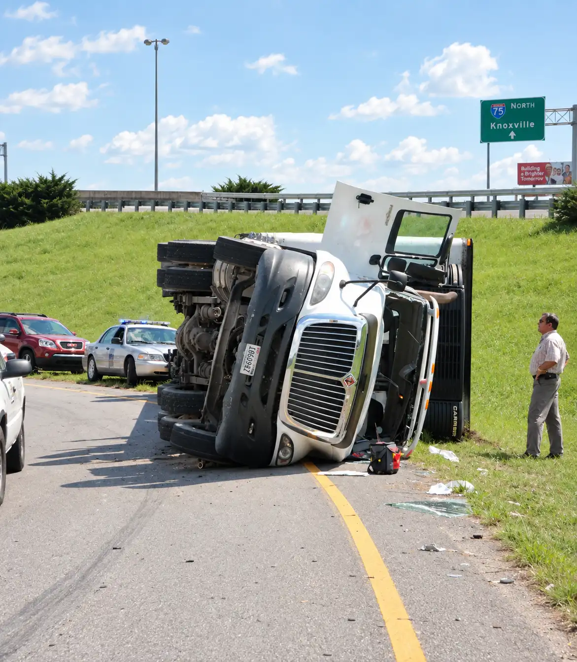 Truck accident